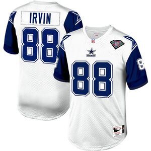Michael Irvin Dallas Cowboys 1994 Authentic Throwback Retired Jersey White Sz 36